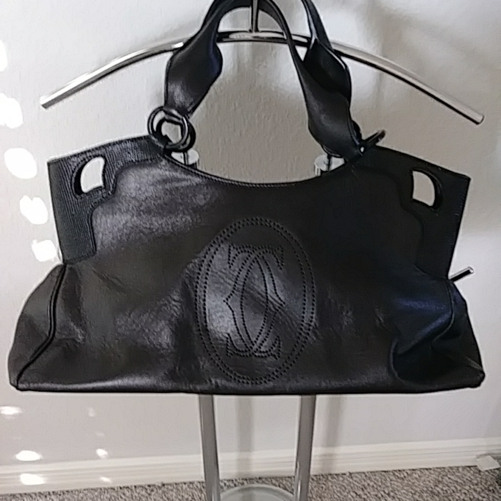 Cartier Marcello hand bag tote purse for Ladies womens